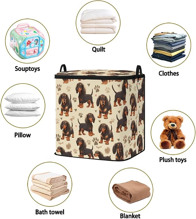 2pcs blanket storage bag for under bed, closet organizers 95L | clothing - Image 2