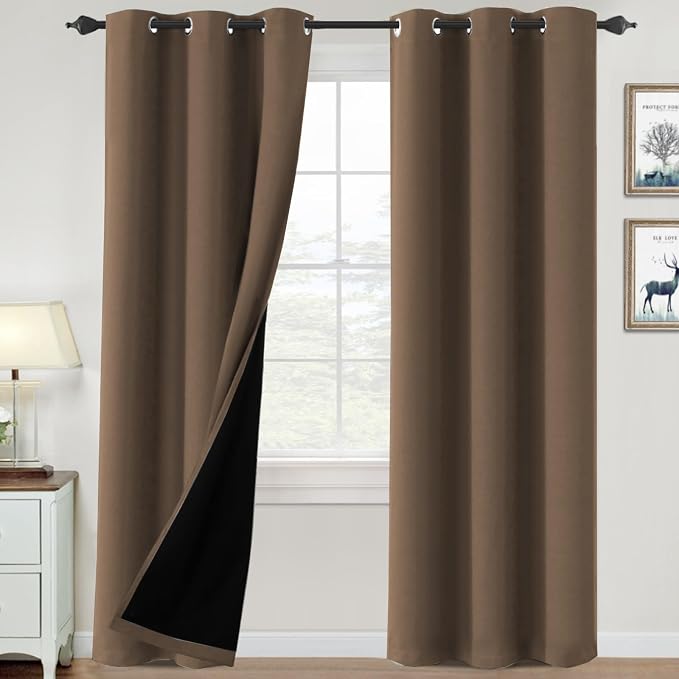 H.VERSAILTEX 100% Blackout Curtains by HVERSAILTEX