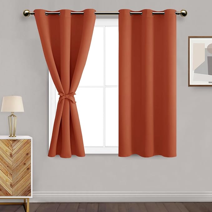 DWCN Fall Blackout Curtains for Bedroom - Image 2