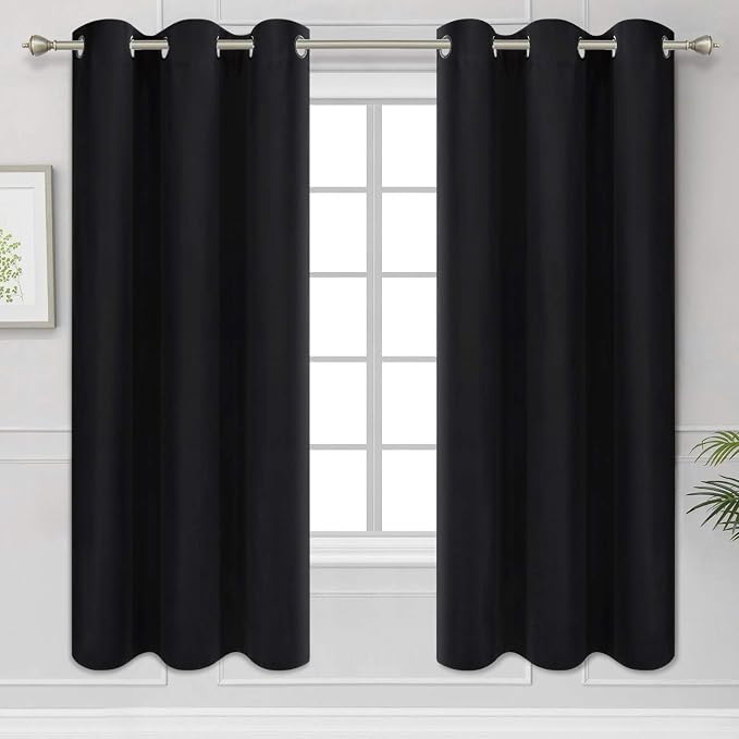 Diraysid Black Grommet Blackout Curtains by Diraysid%2C+refresh+your+life