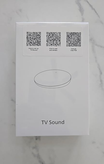 Signia TV Sound Bluetooth Transmitter – Direct Streaming for Hearing Aids | Compatible with Rexton, Miracle-Ear, Signia & Connexx Devices
