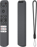 Hi Color Silicone Cover for TCL RC813 FMB1/RC923/RC902V Remote Protective Case Sleeve for TCL Smart TV Remote RC813 FMB1 Case Cover (Dark Grey)