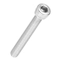 Kozelo 25pcs Socket Head Cap Screws - [M5-0.8 x 40mm] 304 Stainless Steel Allen Socket Drive for Electrical Motor 3D Printing Fan Engine Replacement Use, Silver