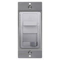 TOPGREENER Kalide Light Switch and 3-Speed Ceiling Fan Control Combo, in Wall Light and Fan Combination Switch, Single Pole, 2.5A, 720W, Neutral Wire Not Required, TGSFS3-SV, Silver