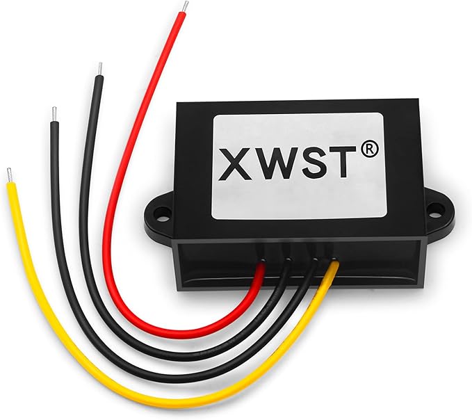 DC DC 12V to 15V 4A 9V-13V to 15V Voltage Regulator,Step-up Module,Boost Converter,Waterproof Power Adapt 60W 15V Volt Transformer Module (12V to 15V 4A)