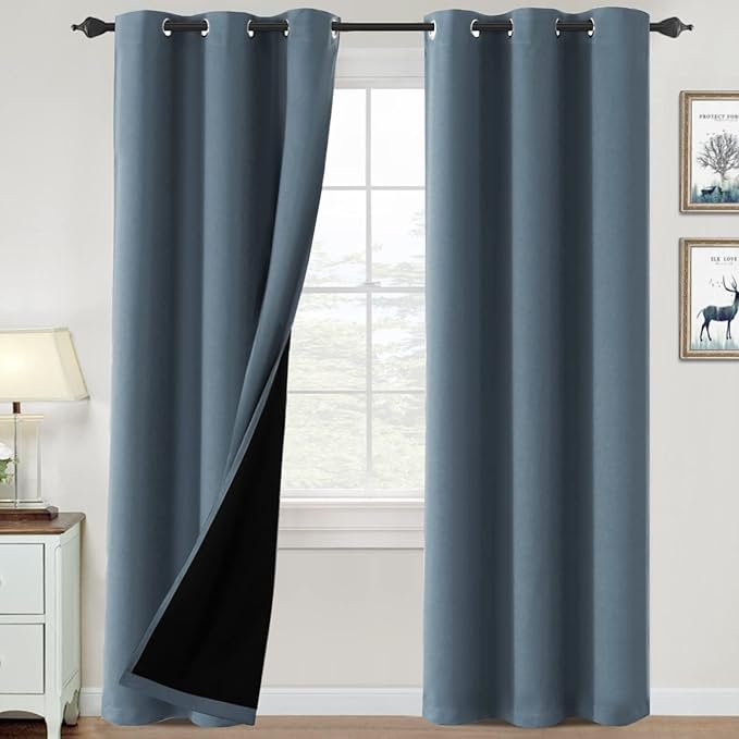 H.VERSAILTEX 100% Blackout Curtains by HVERSAILTEX