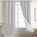 Diraysid 100% Blackout Curtains Light Grey Linen Curtains by Diraysid%2C+refresh+your+life
