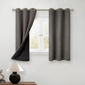 BGment Short 100% Blackout Curtains by BGment
