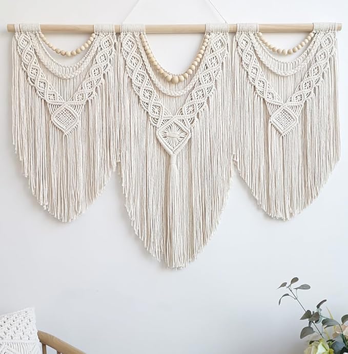 Achart Macrame Wall Hanging Large- Boho Wall Decor- large wall art- Wall Decor by Achart