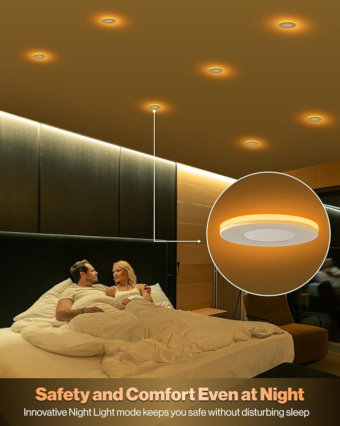 Sunco 3 Inch LED Recessed Slim Down Light for Indoor Ceiling Fixture Home Living Room Bedroom, 6W 500 Lumens, Selectable CCT 2700K/3000K/4000K/5000K/6000K, 0-10V Dimmable, AC120V 4 Pack.