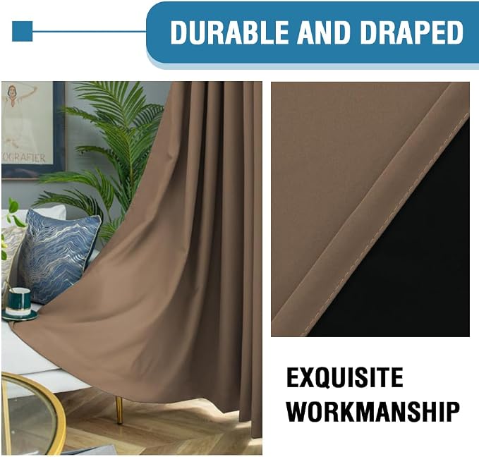 H.VERSAILTEX 100% Blackout Curtains - Image 6