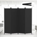 Kokorona 4 Panel Room Divider, 6FT Tall Folding Privacy Screen Wall Dividers by Kokorona