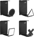 VKheroKV HC128 Headphone Holder Hanger for Desk, Include Adhesive Strips, Universal Headset Stand for PS4/PS5/Xbox/PC/Mac/Headphones Game Controller Hanger (Including 4 Types)