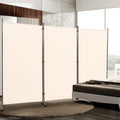 Room Divider 6FT Folding Privacy Screens, 3 Panel Partition Room Dividers by HOMSCREENER