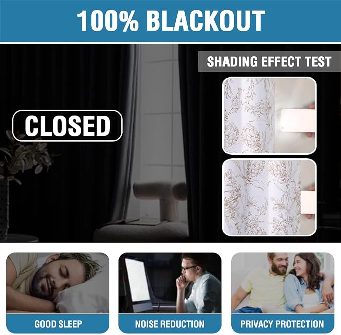 H.VERSAILTEX 100% Blackout Curtains - Image 2