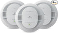 Kidde Smoke and Carbon Monoxide Detector, AA Battery Powered with LED Status Lights, 85 dB Alarm, 5 inches, 3-Pack