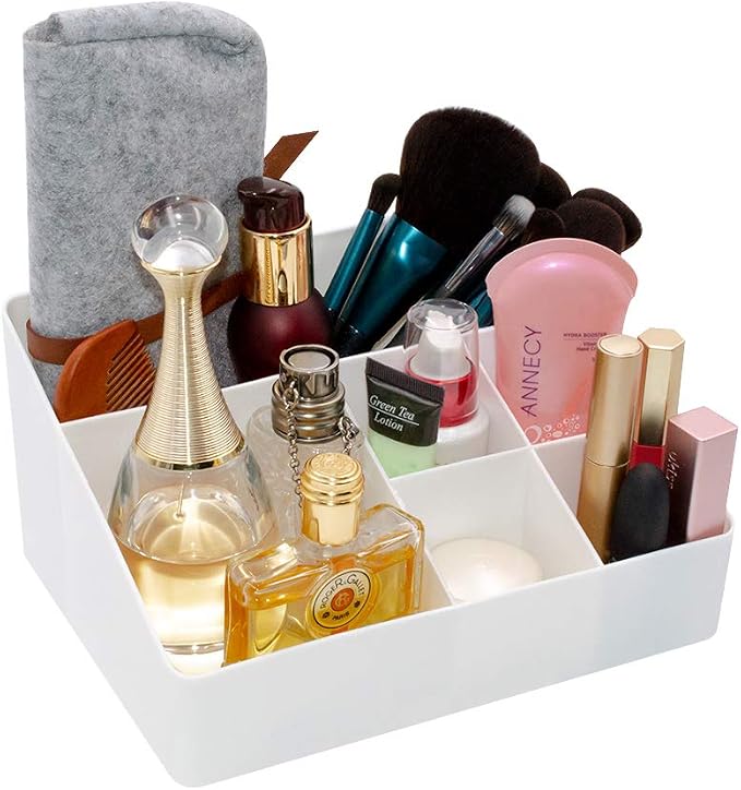 Home Organizer Bedside Table Organizer Makeup Organizer |Cosmetics Storage Box - Image 3
