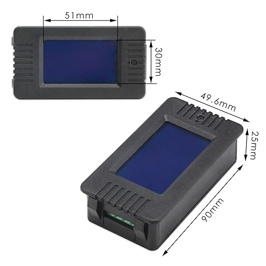 DROK AC Digital Meter, Current Voltage Amperage Power Energy Frequency Factor Multimeter AC 80-260V 100A LCD Digital Display Voltmeter Ammeter 220V 110V Monitor Detector with Current Transformer CT