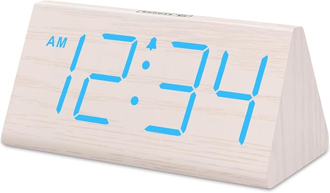 DreamSky Wooden Digital Alarm Clock by DreamSky