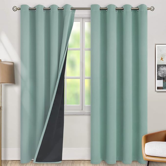 BGment Thermal Insulated 100% Blackout Curtains by BGment