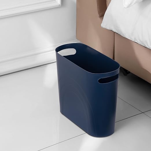 rejomiik Small Bathroom Trash Can, 3.5 Gallon Slim Garbage Can, Office and - Image 5