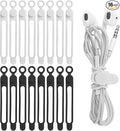 Silicone Cable Ties, Cord Organizer Cable Management, Office Desk Accessories by ELECTRONICSORGANIZATION