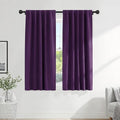PONY DANCE Purple Blackout Curtains by PONYDANCE