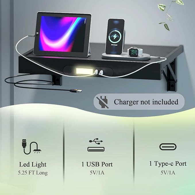 TEAMIX Floating Nightstand - Image 4