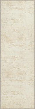 2x5 Washable Runner Rug：Modern Abstract Kitchen Soft Carpet Beige | by FXRHLP