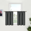BGment Small Blackout Curtains 30 Inch Length by BGment