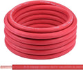 Shirbly 2/0 Gauge Battery Cable, 30FT Red 2/0 AWG Pure Copper Wire Welding Cable, for Automotive, Battery, Solar and Generator, Standard USA OFC Wire