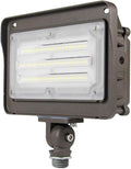 kadision LED Flood Light Outdoor with Dusk to Dawn Photocell, 50W 6500LM IP65 Waterproof Adjustable Knuckle Mount LED Flood Lights 5000K 100-277V ETL Listed