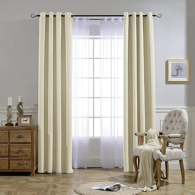 NICETOWN Light Block Window Curtains 84" Length - Image 7