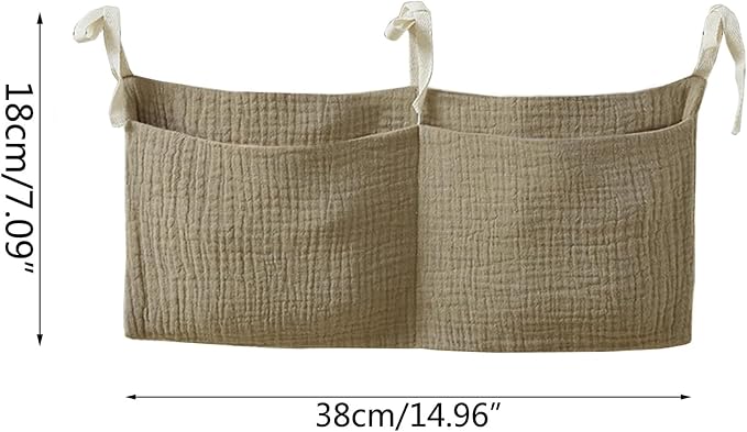 Bedside hanging bag for storing baby milk bottles and blankets - Image 7