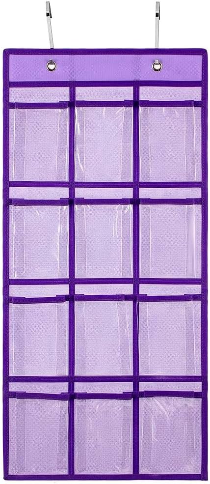 Classroom Pocket Chart For Cell Phones Calculators Over The Door Hanging Closet - Image 4