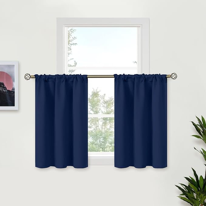 BGment Small Window Curtains 36 Inch Length by BGment