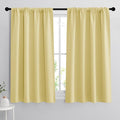 RYB HOME Small Window Curtains 45 inches Length by RYBHOME