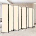 8 Panel Folding Privacy Screen, 14.67ft Wide Partition Room Dividers Panel | by HOMSCREENER