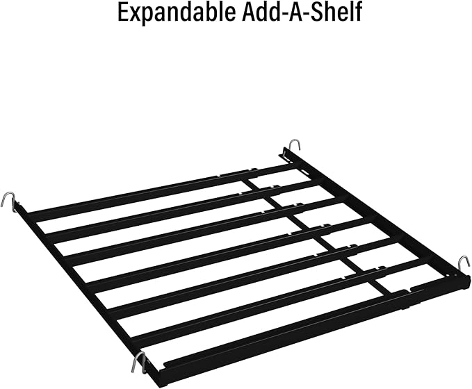 Display Technologies Cold Vault Expandable Add-A-Shelf (Pack of 4) - Maximize Storage and Organization in Your Cold Storage, Drink Organizer for Cans, Bottles and More
