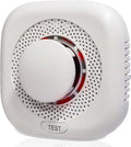 Optical Smoke Alarm with Advanced Photoelectric Technology,Battery Power Smoke Alarm Detector for Home with Test Button & Silence Button,1 Pack(Batteries NOT Included)