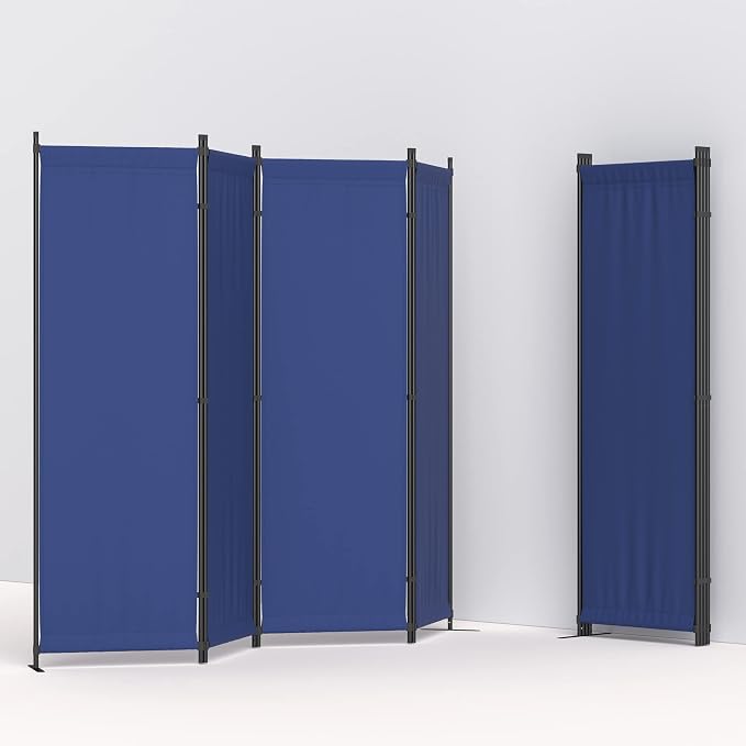 Morngardo Room Divider, Folding Privacy Screens, 4 Panel Room Partitions - Image 4