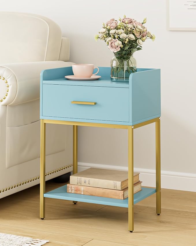 Nightstand, Modern Bedside Table Night Stand by Apetaccat