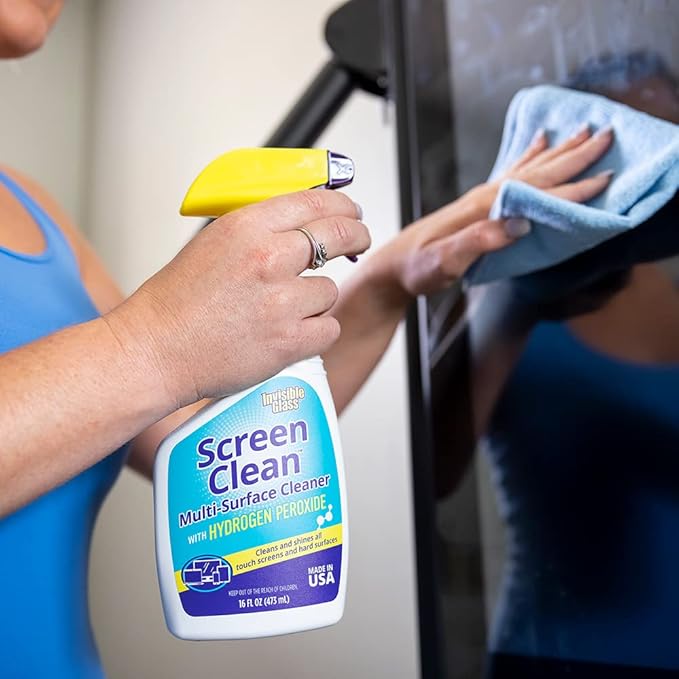 Invisible Glass 92013-3PK 16-Ounce Screen Clean Multi-Surface Cleaner Perfect for Touch Screens, Smart Phones, Tablets, Laptops, Glass, and Electronics, Pack of 3