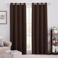 HOMEIDEAS Blackout Curtains for Bedroom 52 X 84 Inch Long 2 Panels Set by HOMEIDEAS