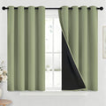 Yakamok Sage Blackout Curtains 45 inches Long by Yakamok