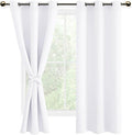 DWCN White Curtains for Bedroom by DWCN