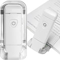 EGWASER Book Reading Light, Portable USB Rechargeable LED Clip on Book Lights by EGWASER