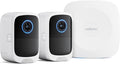 Safemo 4K Security Cameras Wireless Outdoor/Indoor, Battery Cameras for Home Security, No Monthly Fees, 32G Local Storage, Advanced AI, Color Night Vision, 2-Way Audio, Waterproof, 2.4Ghz WiFi