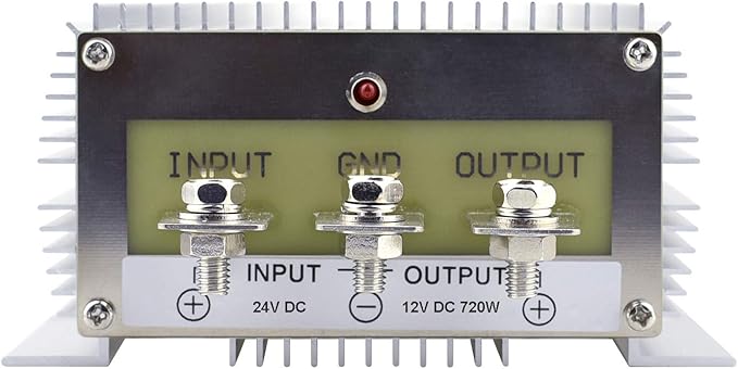 Cllena DC/DC 24V to 12V 60A 720W Buck Transformer Waterproof