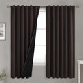 BGment 72 inch Curtains with Thermal Insulation Liner, 100% Blackout Light by BGment